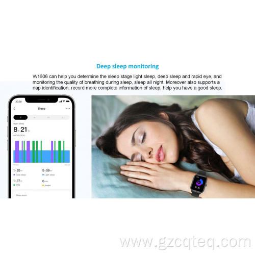 Body Temperature Blood Oxygen Smart Watch